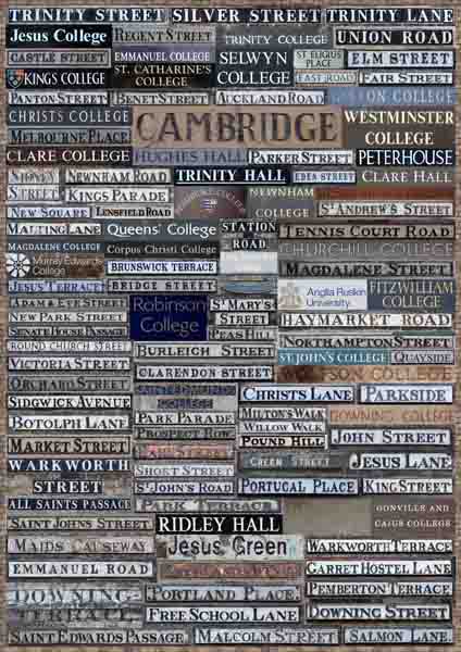 Cambridge Signs Photographic Print Cambridge Signs